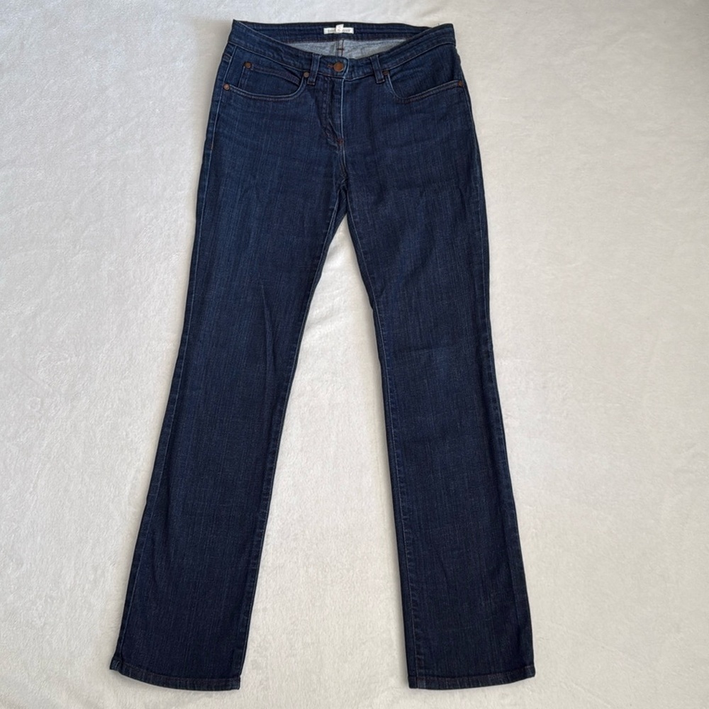 Eileen Fisher | Straight Leg Jeans Dark Wash Denim (2)
